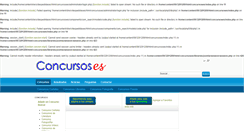 Desktop Screenshot of concursoses.com